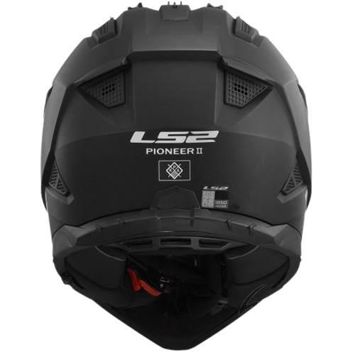 Kask Ls2 Mx702 Pioneer Ii Matt Black-06 Xs - zdjęcie 4