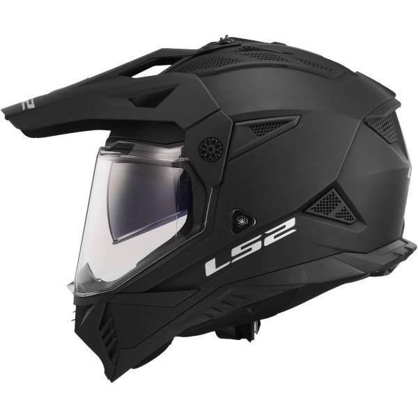 Kask Ls2 Mx702 Pioneer Ii Matt Black-06 S - zdjęcie 2