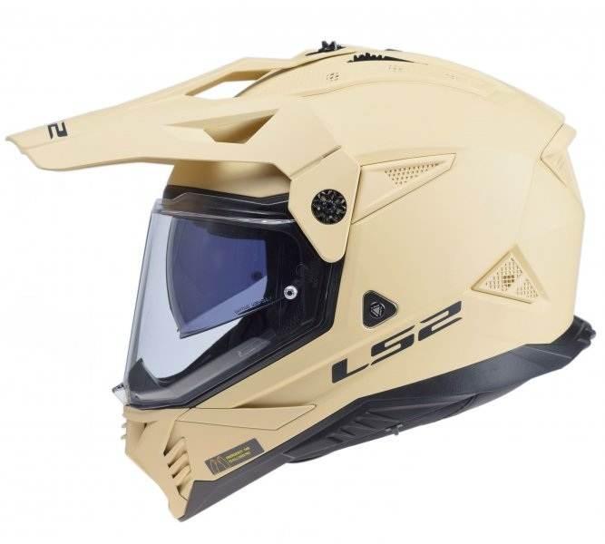 Kask Ls2 Mx702 Pioneer Ii Solid Matt Desert-06 Xs - zdjęcie 2