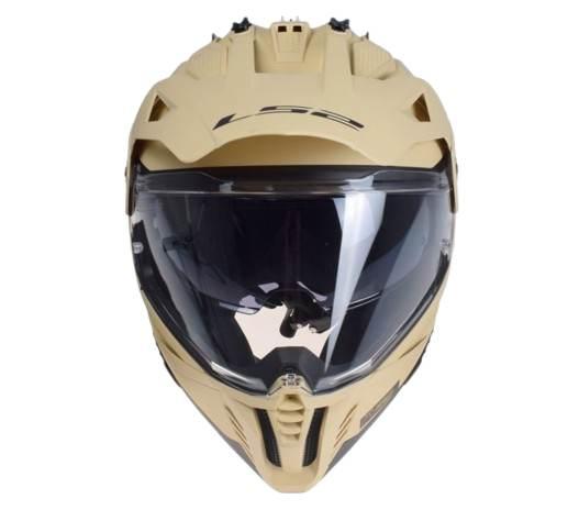 Kask Ls2 Mx702 Pioneer Ii Solid Matt Desert-06 Xl - zdjęcie 3