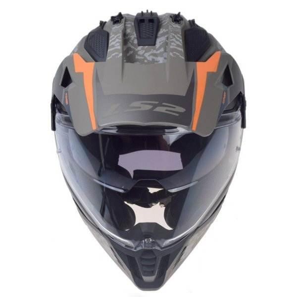 Kask Ls2 Mx702 Pioneer Ii Devor Matt Sand-06 S - zdjęcie 3