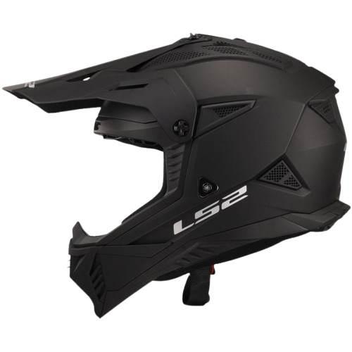 Kask Ls2 Mx708 Fast Ii Solid Matt Black Xs - zdjęcie 2