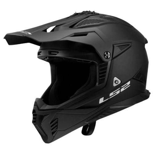 Kask Ls2 Mx708 Fast Ii Solid Matt Black Xs