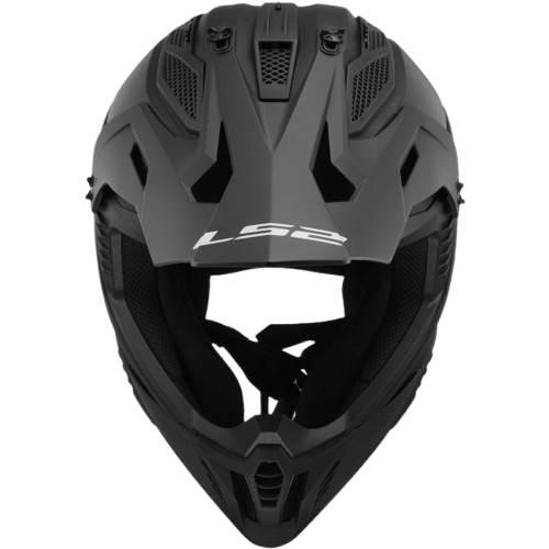 Kask Ls2 Mx708 Fast Ii Solid Matt Black Xs - zdjęcie 3