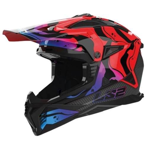 Kask Ls2 Mx708 Fast Ii Wash Gloss Red Xxl