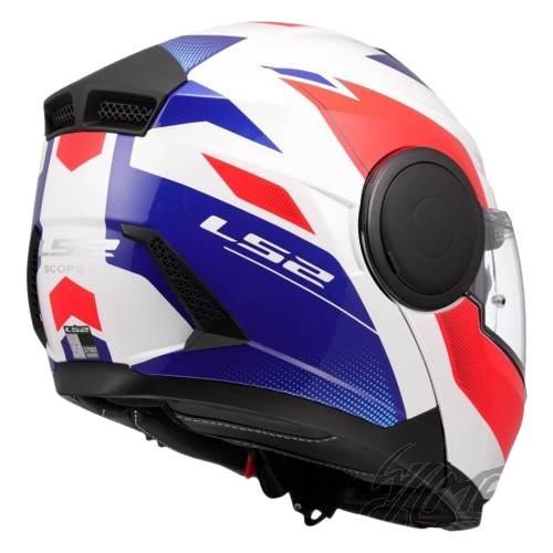 Kask Ls2 Ff902 Scope Ii Duria Wh.b.red Xl Pnlck - zdjęcie 5