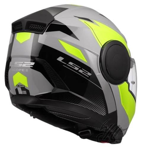 Kask Ls2 Ff902 Scope Ii Duria Grey H-V Xxl Pnlck - zdjęcie 5