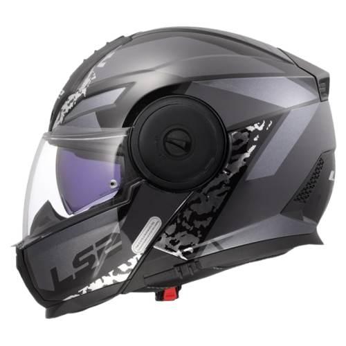Kask Ls2 Ff902 Scope Ii Oxyd Black Titan L Pnlck - zdjęcie 2