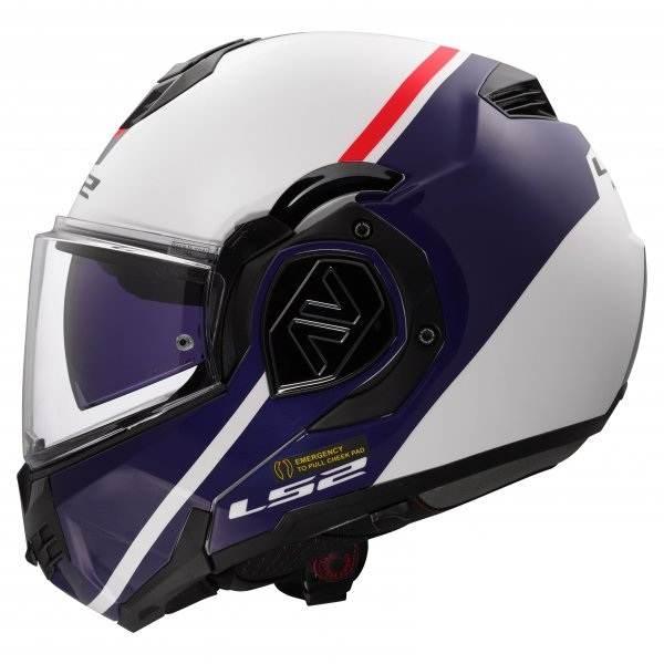 Kask Ls2 Ff906 Advant Swipe White Blue-06 L