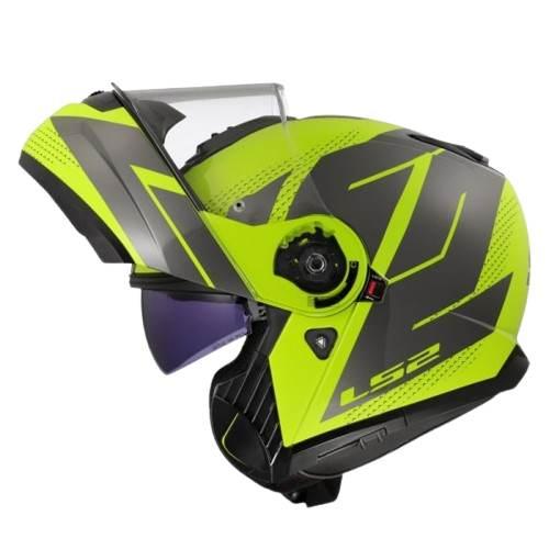 Kask Ls2 Ff908 Strobe Ii Code H-V YelGrey-06 S - zdjęcie 3