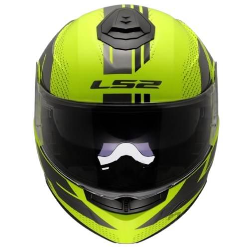 Kask Ls2 Ff908 Strobe Ii Code H-V YelGrey-06 M - zdjęcie 4