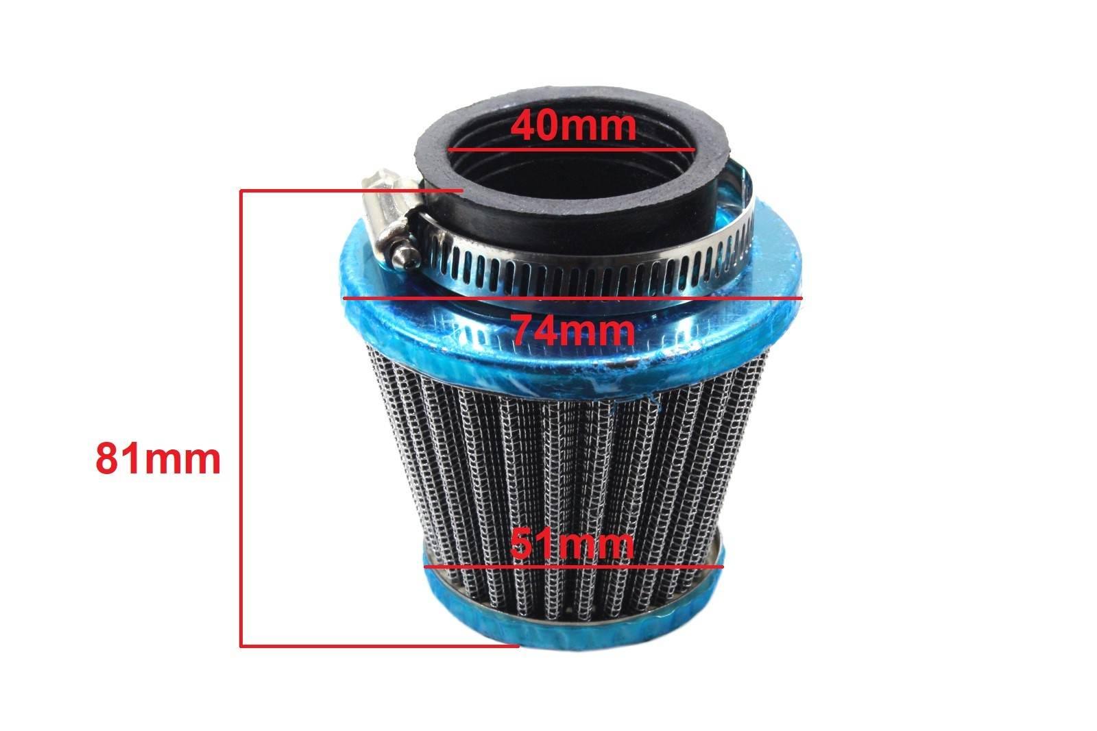 Filtr powietrza stożek fi 40mm bri | ROY01563 - zdjęcie 2