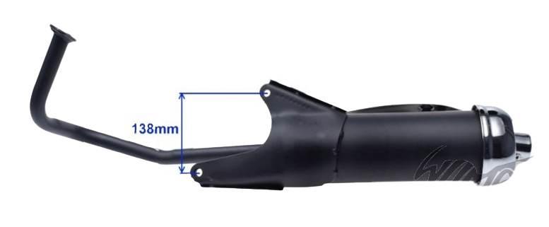 Tłumik bez katalizatora 4t | ZD8002 - zdjęcie 2