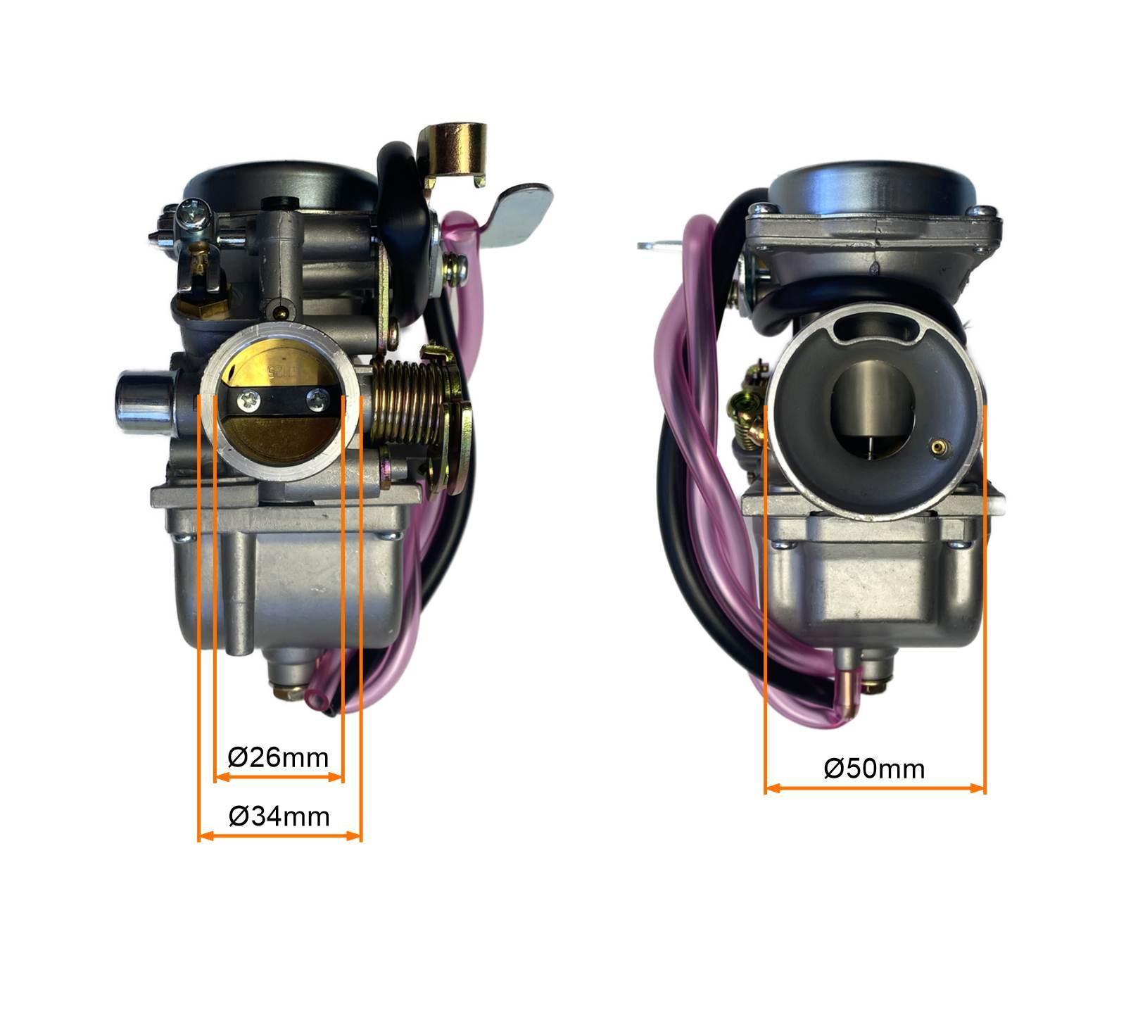 Gaźnik 4t Suzuki Gn125 MotoGeneric | SUZ1602 - zdjęcie 4