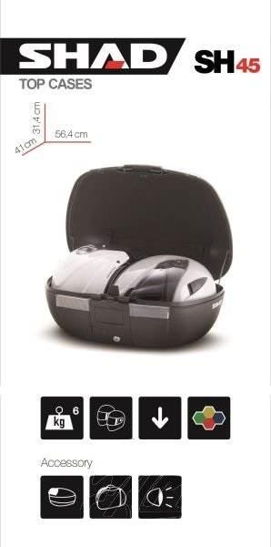 Kufer shad sh45 | KSHD0B45100 - zdjęcie 2