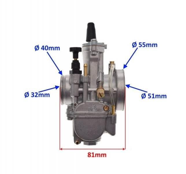 Gaźnik 32 mm tuning 150cc-350cc | AY565691B - zdjęcie 2