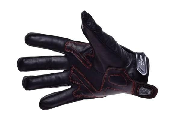 Rękawice im plastik kewlar perforowane czarne s - zdjęcie 2