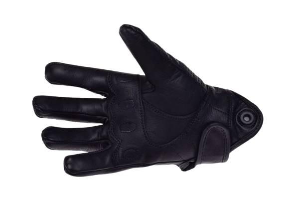 Rękawice im perforowane wzmocnione czarne l - zdjęcie 2