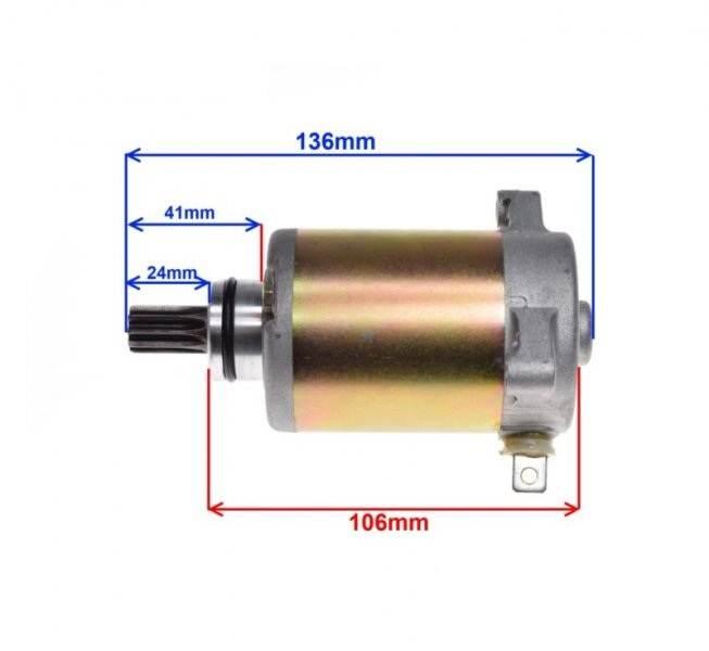 Rozrusznik elektryczny suzuki an125 burgman - zdjęcie 3