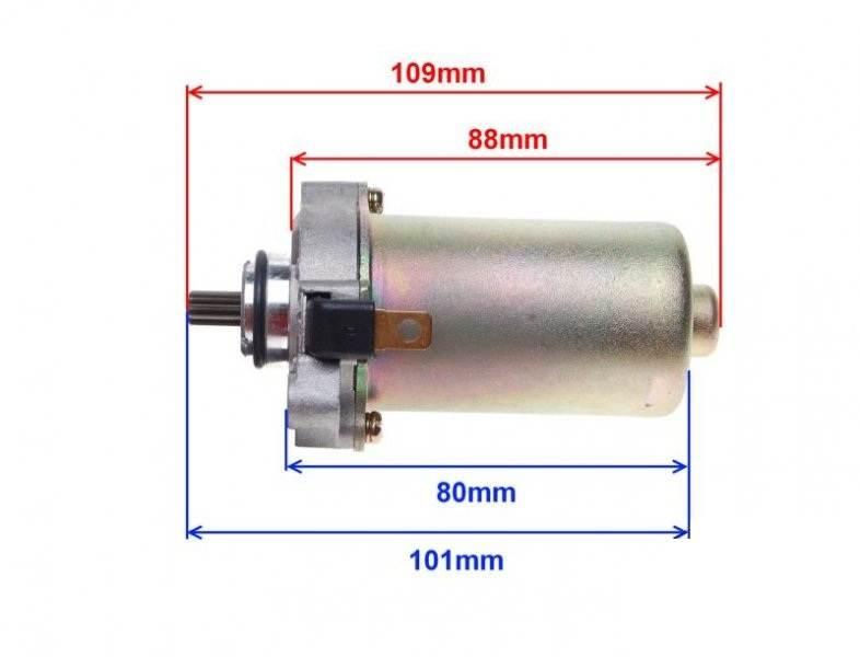 Rozrusznik elektryczny piaggio zip 50 4t - zdjęcie 2