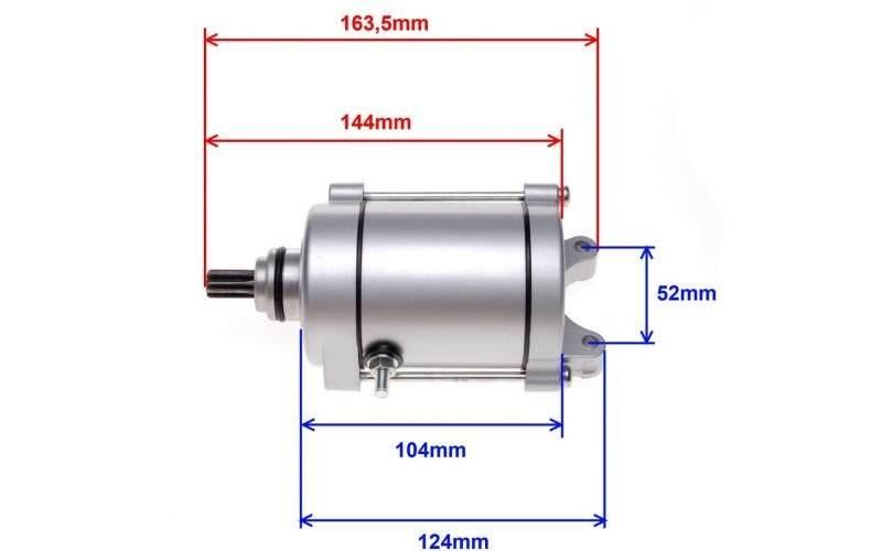 Rozrusznik elektryczny 9z daelim 125ccm | ZQ2104 - zdjęcie 4