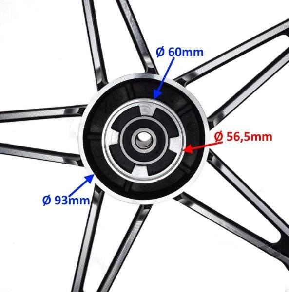 Obręcz koła 18x1,60 przód neken shaft street - zdjęcie 3