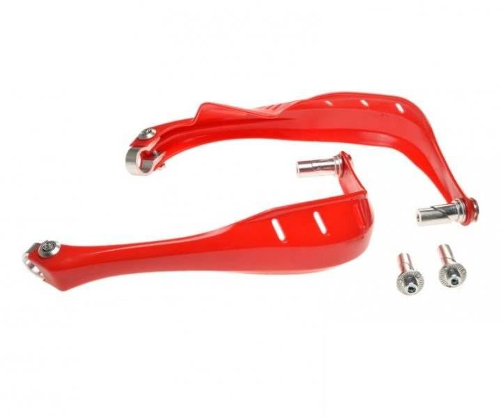 Osłona dłoni enduro cc-pc-055 czerwona | AW52431 - zdjęcie 3