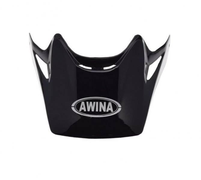 Daszek kasku enduro czarny aj032 | AJ90091 - zdjęcie 2