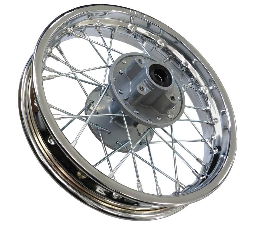 Felga tylna 12-1,85 crossa 110cc szprychowa - zdjęcie 2