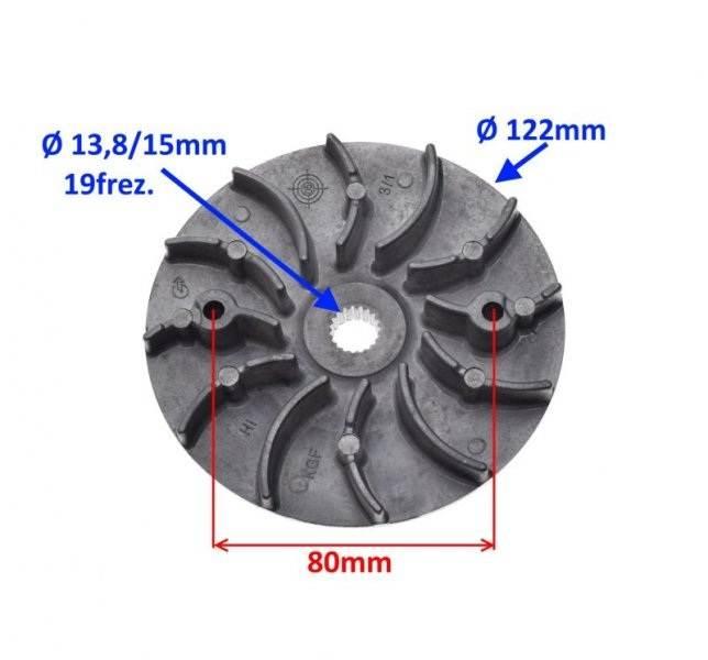Tarcza zewnętrzna wariatora honda sh125 | AY51344 - zdjęcie 2