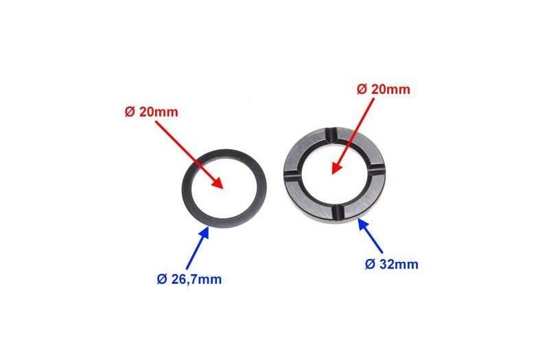 Podkładka dystansowa wału silnik 162fmj | FM0018 - zdjęcie 3