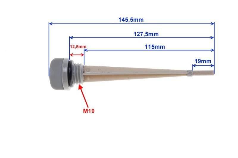 Miarka poziomu oleju silnik 156fmi | FM0403 - zdjęcie 2