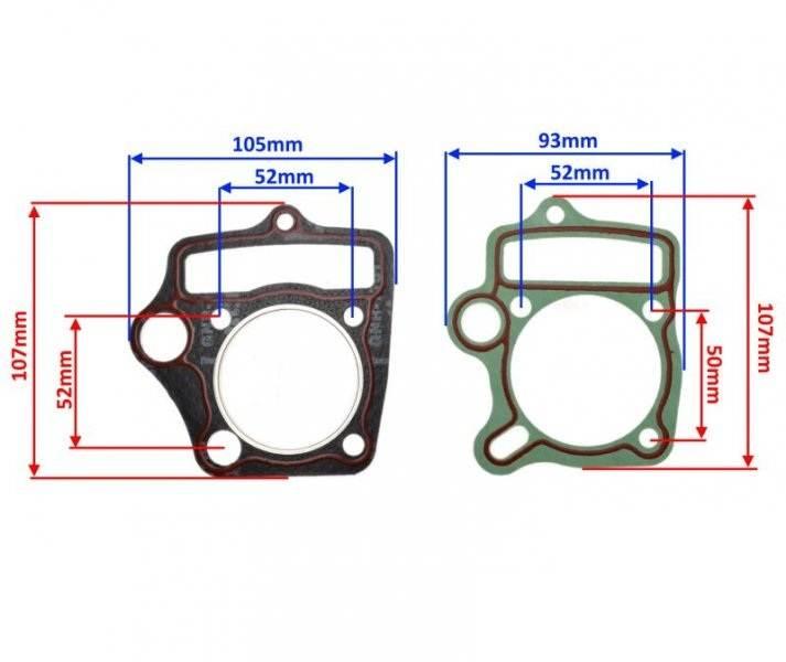 Uszczelka cylindra silnik 154fmi | FMI0055 - zdjęcie 2