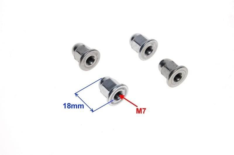 Nakrętka m7 szpilki cylindra silnik 154fmi - zdjęcie 2