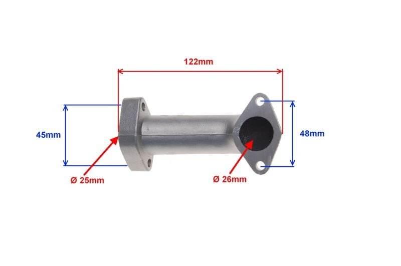 Króciec gaźnika silnik 154fmi | FMI3051 - zdjęcie 2