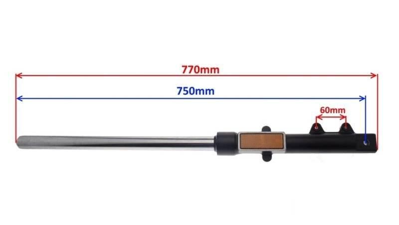 Amortyzator przód lewy junak 126 | J1265108 - zdjęcie 2