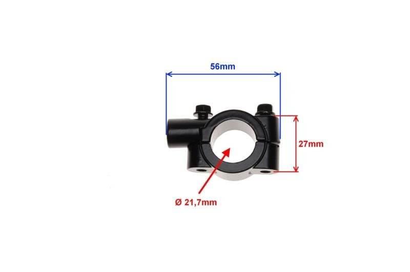 Obejma kierownicy na lusterko m8 gwint prawy - zdjęcie 4