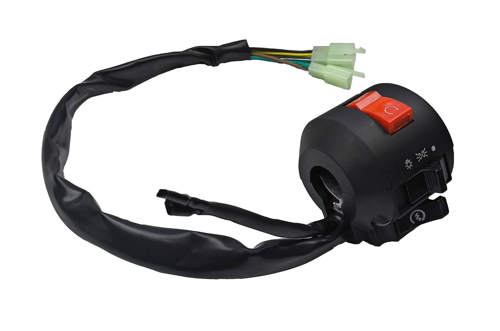 Przełączniki Kierownicy Prawe Motocykl Wektor MotoGeneric