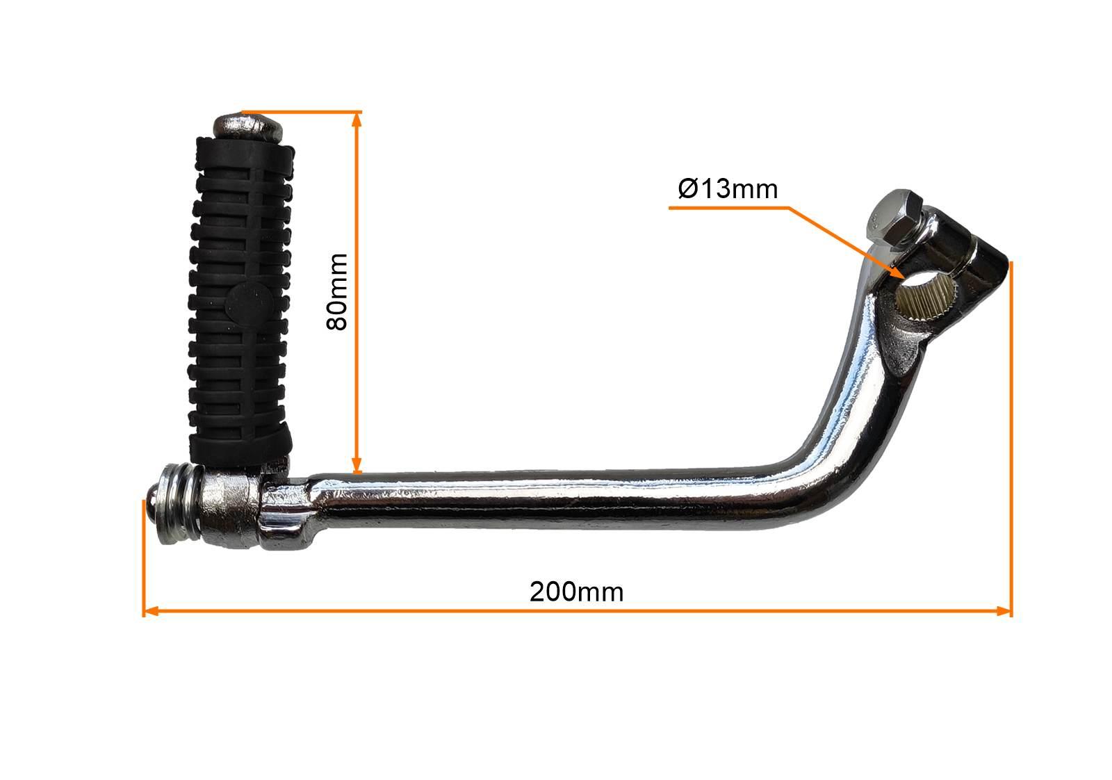Rozruch Nożny Dźwignia Rozrusznika Kopka Minichoper MotoGeneric - zdjęcie 3