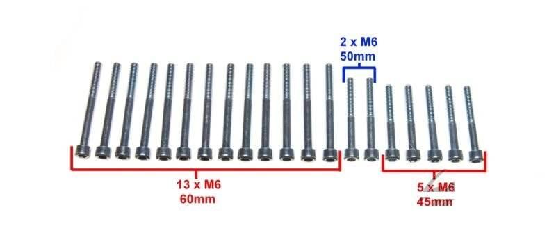 Śruba silnika mz150 kpl | MZ1067 - zdjęcie 2