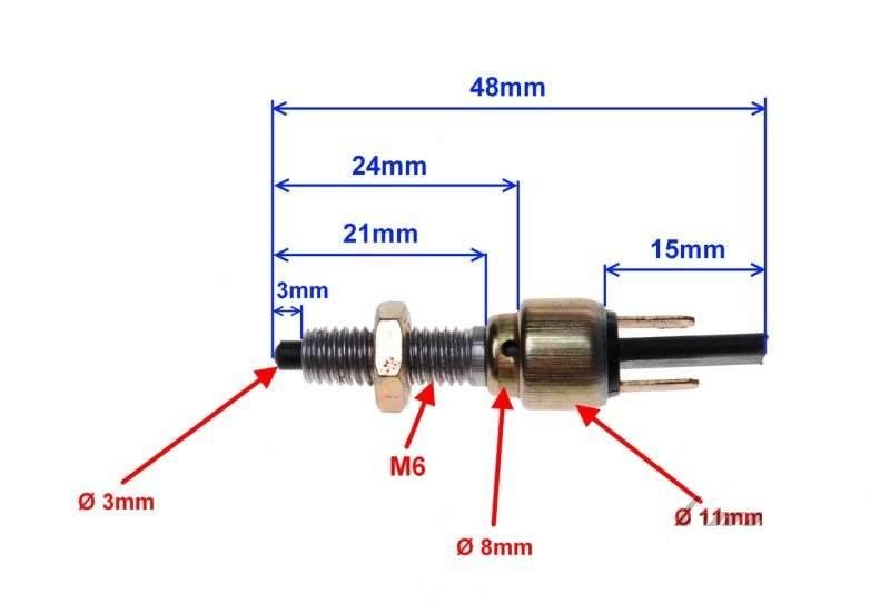Czujnik stopu przód mz cn | MZ2341 - zdjęcie 2