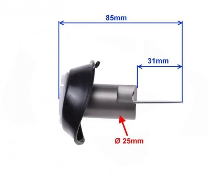 Przepustnica gaźnika sgn3002 kpl do gn125 - zdjęcie 2