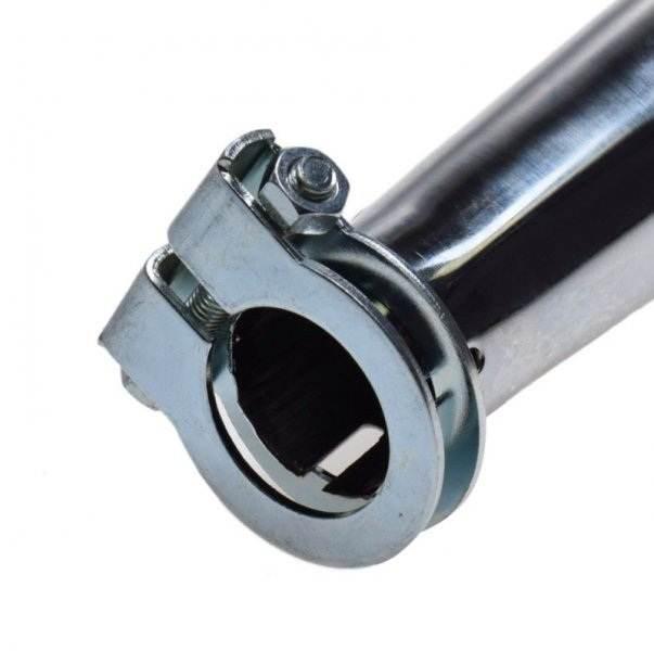 Tłumik simson s51 chrom z obejmą taiwan | SN80017 - zdjęcie 3