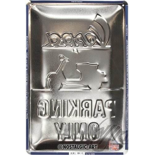 Tablica plakat 20x30 vespa parking only 22282 - zdjęcie 4