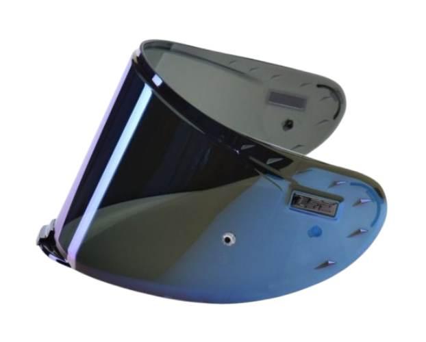 Szyba kasku ff327 lustrzanka niebieska | AK800327VIS17 - zdjęcie 2