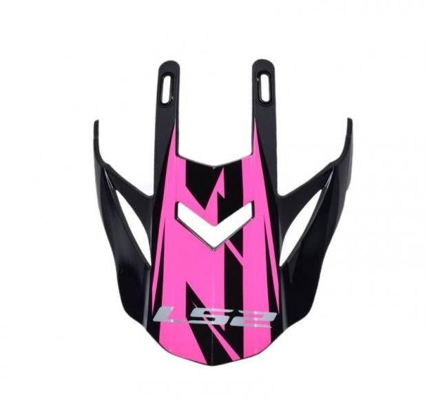 Daszek kasku mx437 evo roar black purple - zdjęcie 2