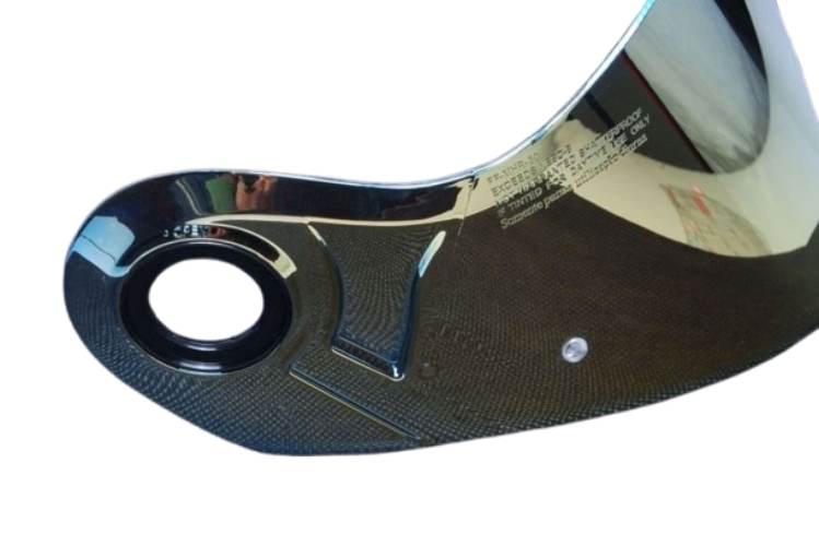 Szyba kasku ff386 ff370 ff325 lustrzana złota - zdjęcie 3