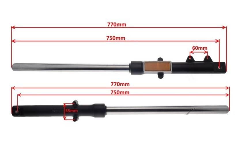 Amortyzator przód lewy prawy junak 126 | J1265109 - zdjęcie 2