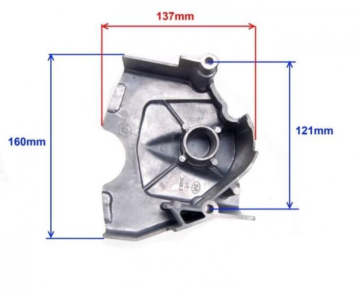 Pokrywa zębatki zdawczej romet zetka | RZK7014 - zdjęcie 3