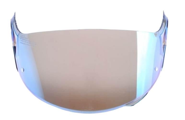 Szyba kasku ff386 ff370 ff325 lustrzana niebieska - zdjęcie 2